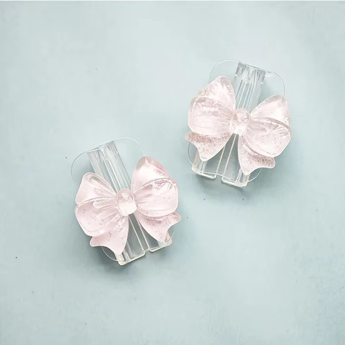 2pcs lovely pink - lovely, bow