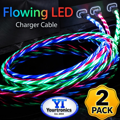 Pack 6ft led fast - 2, charge
