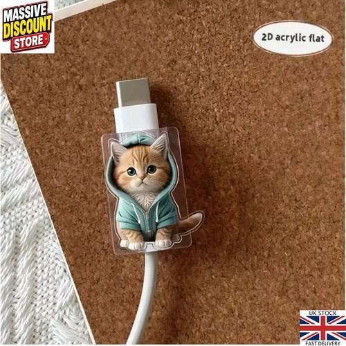 Cable protector cute cat - cable,