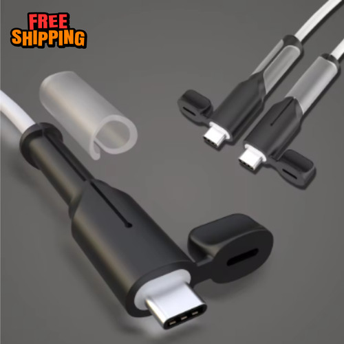 Silicone cable protector - silicone,