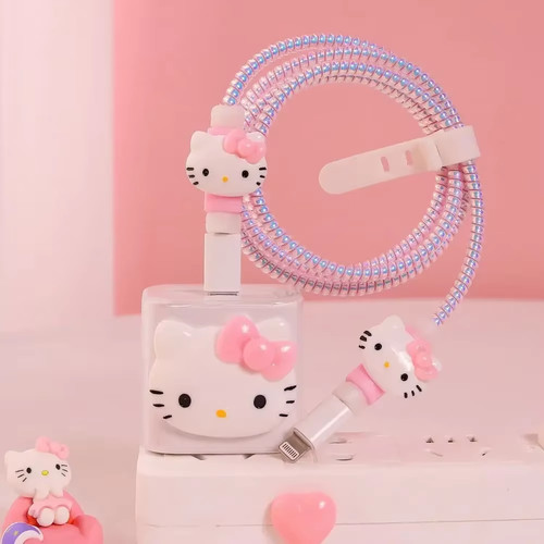 Cute cartoon cable protector - cable,