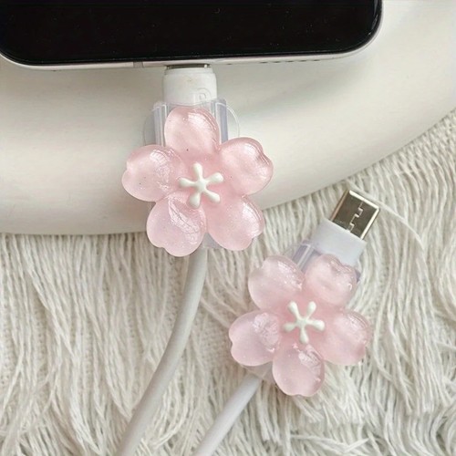 Cherry blossom cable protector - blossom,